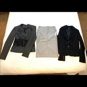 NWT Pencil Skirt/Like New Blazers Bundle Medium.